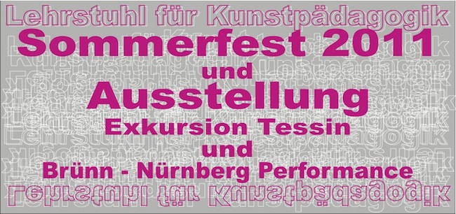 Einladung zum Sommerfest